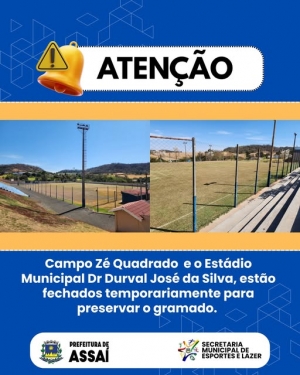 ASSAÍ - ATENÇÃO! – A BOLA NÃO ROLA, POR ENQUANTO