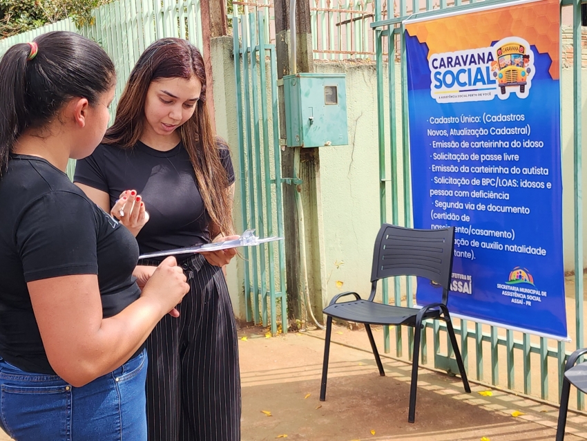ASSAÍ – PROJETO CARAVANA SOCIAL ESTEVE NA UBS PAU D’ALHO DO SUL