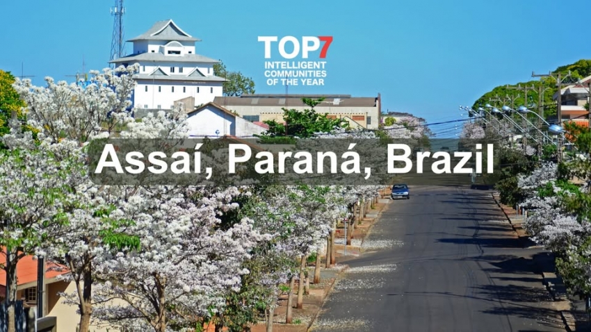 Parabéns ao Assai, Paraná, Brasil por se tornar uma das nossas Top7 Comunidades Inteligentes de 2025!