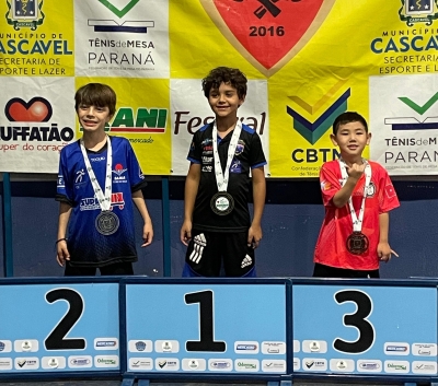 TÊNIS DE MESA DE ASSAÍ FAZ BONITO NO PARANAENSE